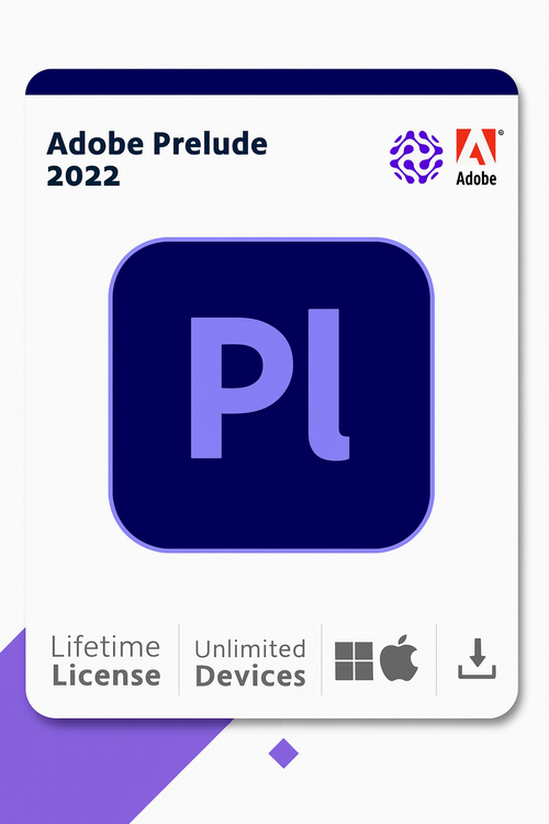 Adobe Prelude 2022 – Licença Digital